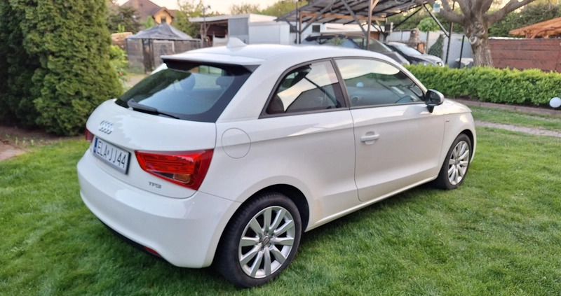 Audi A1 cena 29900 przebieg: 122658, rok produkcji 2011 z Łask małe 56
